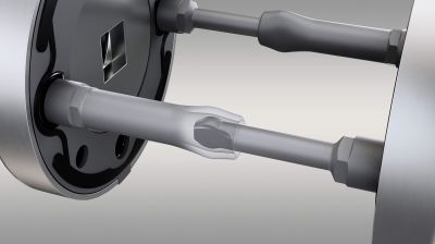 Quick FitPlus HOPPE – montage sans vis rapide et fiable pour poignées et rosaces - Poignée de porte