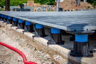 Plots standards et autonivelants CLEMAN dalles - Terrasse dalles