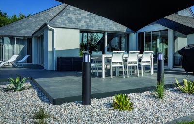 Gamme profilés de finition clipsables - Finition latérale terrasse dalles