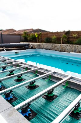 Lambourde aluminium PROFILDECK - Structure de terrasse