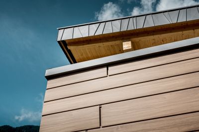 Élément de façade - Coloris bois PREFA - Aluminium