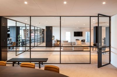 INLINE VERRIERES D'INTERIEUR - Système de profils acier pour verrières