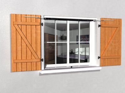 WIBAT LINTEAU SOLAR - Motorisation solaire pour volets battant