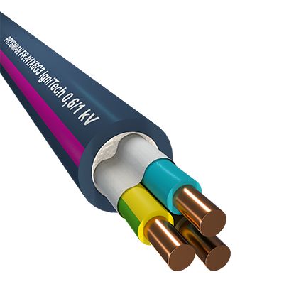 Câble sans halogène tertiaire IgniTech™ Isy - FR-N1X6G3