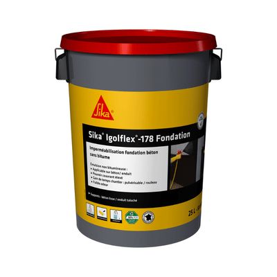 Sika Igolflex - Imperméabilisation des fondations