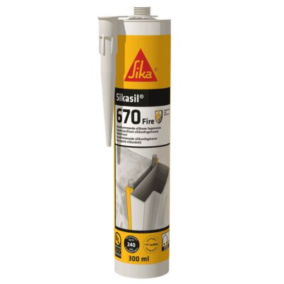 Sikasil-670 Fire - Mastic silicone coupe-feu