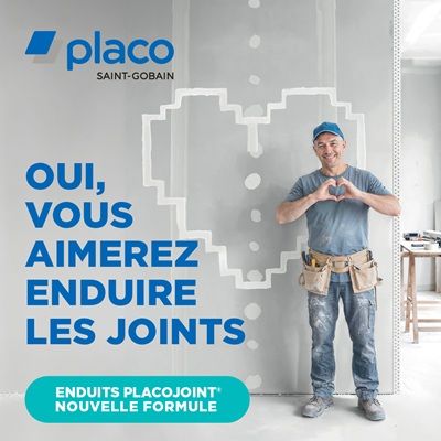 La gamme Placojoint - Enduits