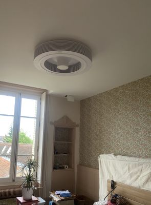 Ventilateur sans pales destratificateur Exhale GEN 5 avec et sans LED - Ventilateur sans pales 4 saisons
