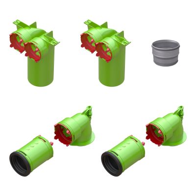 Kit simple-flux - Réseau de ventilation