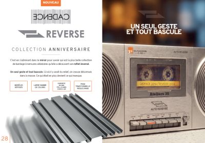 Cadence Reverse - Bardage métallique