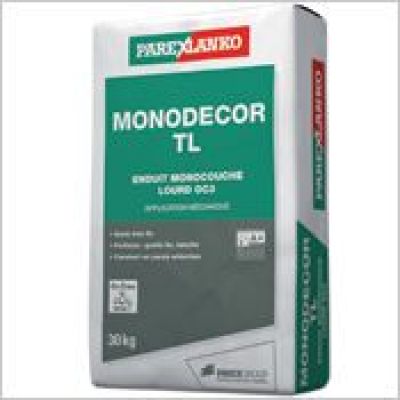 Monodecor TL - Enduit monocouche lourd grain trs fin