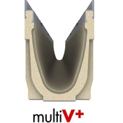 Section optimise sur la gamme caniveaux MULTIV+