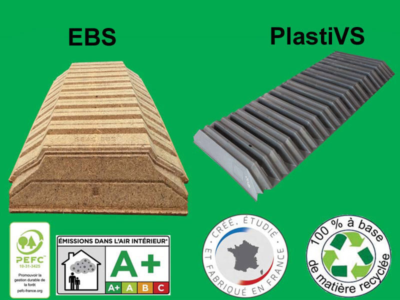 EBS et PlastiVS - Biosourc - 100 % matire recycle