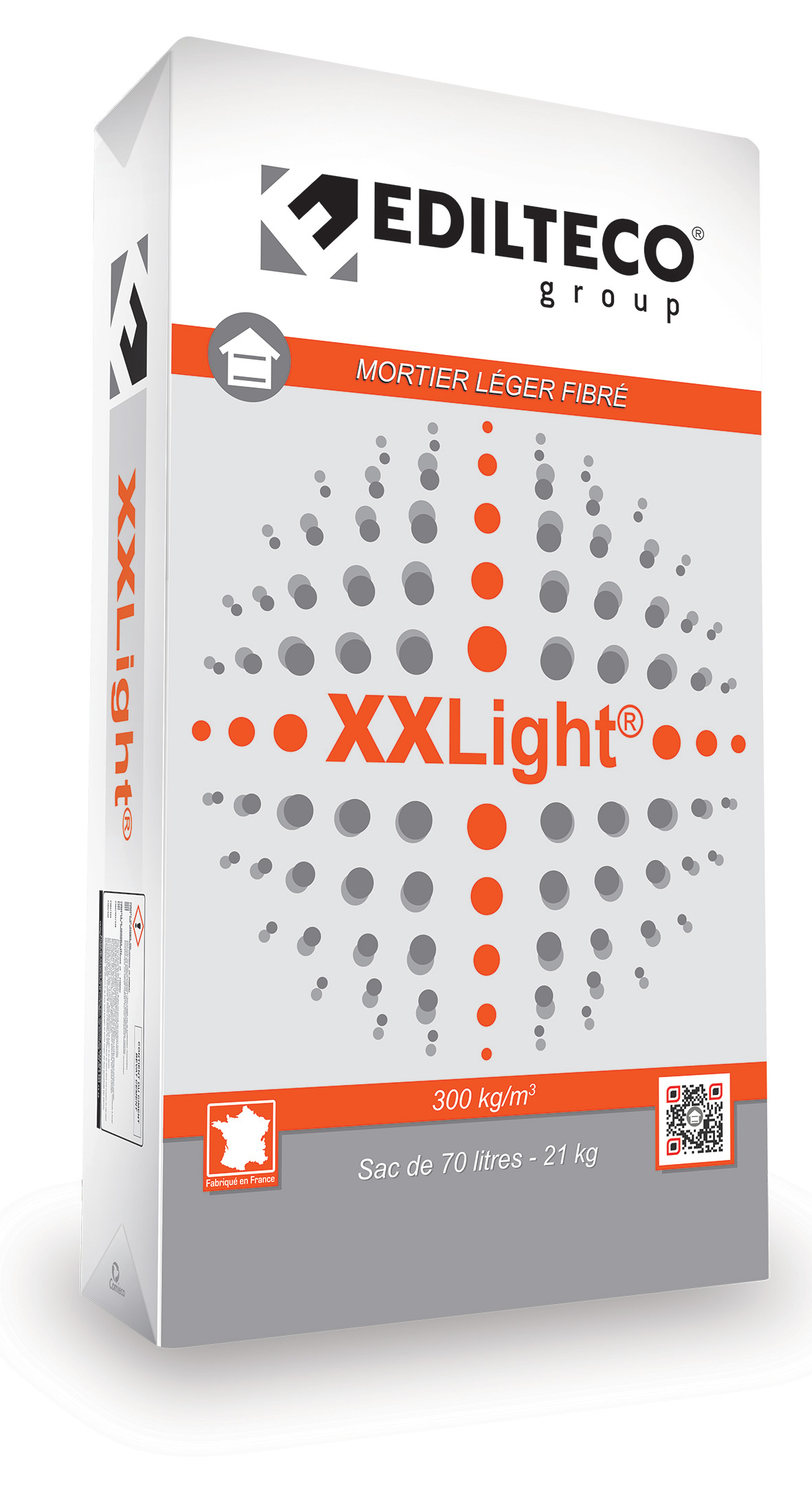XXLight - Mortier lger fibr 300 kg/m3