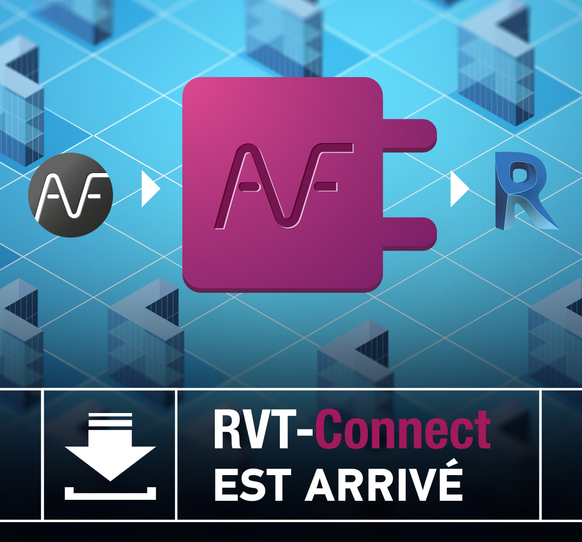 RVT-Connect - Plug-in autofluid pour revit