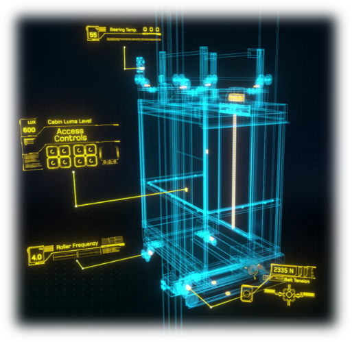Le carnet d'entretien de l'ascenseur