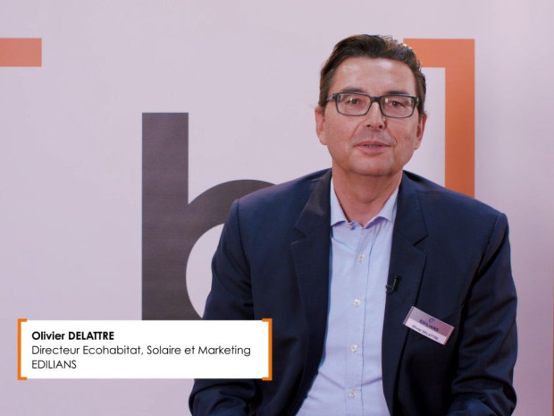 '' 1 minute, 1 marque '' avec EDILIANS sur Batimat