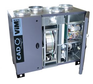 Centrale CAD O Integral fabrique en France  : Haute qualit pour ventilation haute performance