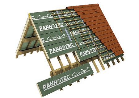 EFISOL cre Pannotec Confort, nouvelle gamme de panneaux de toiture isolants en polyurthane 3 en 1