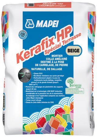 Kerafix HP Spécial Terrasse, la solution pour vos sols extérieurs