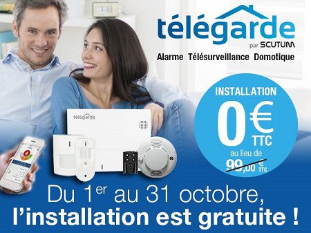 Lutter contre les cambriolages avec les formules '' alarme et télésurveillance ''de TELEGARDE 
