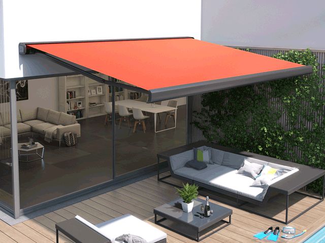 Store banne Allure de Franciaflex : une protection solaire haut de gamme pour votre terrasse