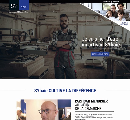 SYbaie.pro, le nouveau site ddi  la communaut d'artisans menuisiers