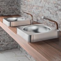 BINOPTIC : Des modles hauts pour vasques  poser et vasques semi-encastres
