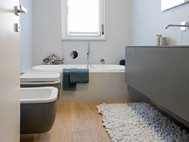 Restructurer la salle de bains avec la rÃ©sine Spaziocontinuo de Litokol