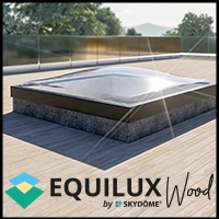 L'EQUILUX WOOD by Skydme : Fentre cologique et conomique pour toiture plate