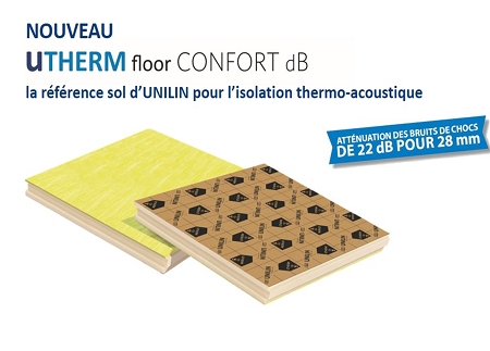 Découvrez la nouvelle plaque isolante Utherm Floor K Comfort dB
