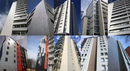 La sécurité incendie en façade : une solution pour des bavettes de recoupement invisibles