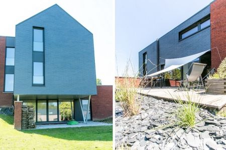 Habitat durable : construction d'une maison contemporaine  Ham-sur-Heure