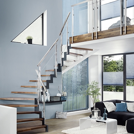 Bien pens, un escalier design Treppenmeister et ralis sur mesure rend exceptionnelle votre maison