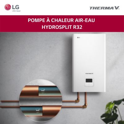 LG THERMA V Hydrosplit : dcouvrez la nouvelle solution de chauffage aux liaisons hydrauliques