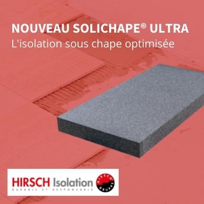 Nouveau Solichape Ultra, lisolation sous chape optimise