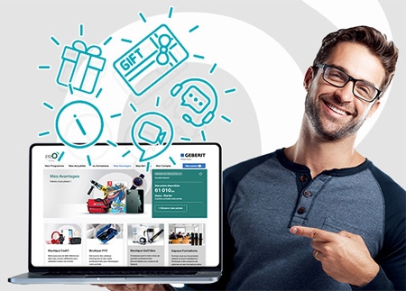 PrO par Geberit, le programme de fidlit ddi aux installateurs