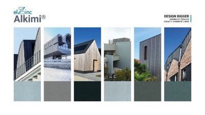 Le zinc dans l'architecture durable 