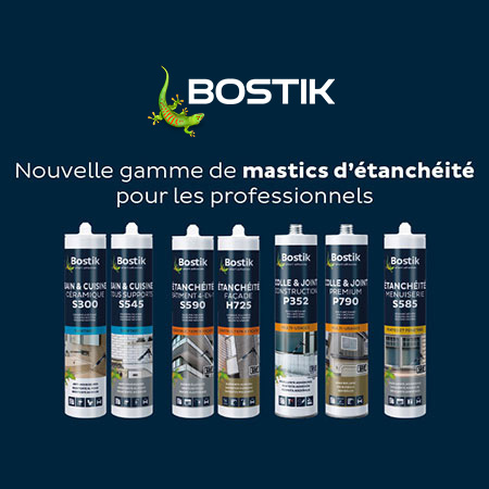 Le nouveau mastic multi-usages BOSTIK P790 colle et joint premium
