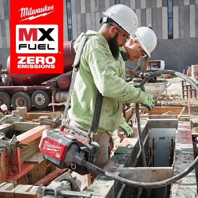 La plateforme d’outils de chantier sur batterie MX FUEL MILWAUKEE s’agrandit !