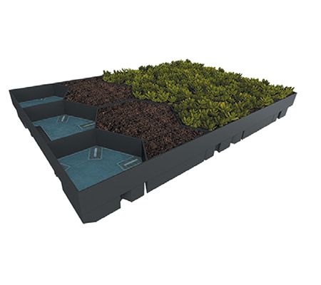 Gain de temps de pose pour végétaliser les toitures terrasses et isolation optimisée