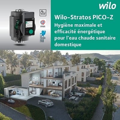 Wilo-Stratos PICO-Z la nouvelle gnration de circulateur Premium pour leau chaude sanitaire