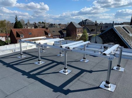 Sherpal F - Systme de structure support fixe pour toiture-terrasse