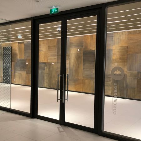 SVF prsente au Salon Nordbat, sa nouvelle gamme de portes vitres coupe-feu en aluminium