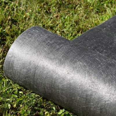Barrière Anti-Rhizomes 1 Mm - Largeur 40 Cm - Rouleau 20 M - Pour Bambou Et Plantes Envahissantes (PEHD)