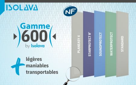 La gamme 600 Isolava : une gamme polyvalente par excellence