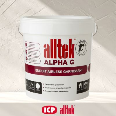 Alltek ALPHA G, un enduit airless garnissant