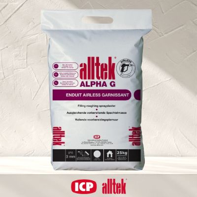 Alltek ALPHA G, un enduit airless garnissant