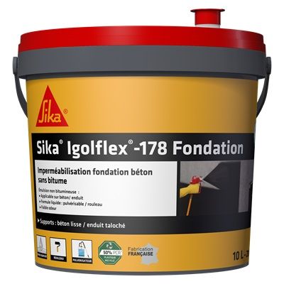 Sika Igolflex : deux solutions innovantes pour limpermabilisation des fondations