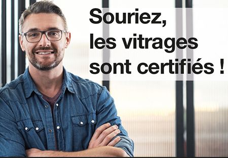 CEKAL certifie la qualité et l'aptitude à l'emploi des vitrages isolants, feuilletés et trempés